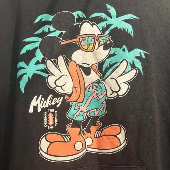Neff Other - Neff x Disney Surfer Mickey Hoodie Sweatshirt Mens Large Summertime Vacation